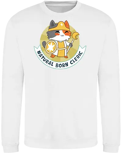 RPG Cats - Natural Born Cleric