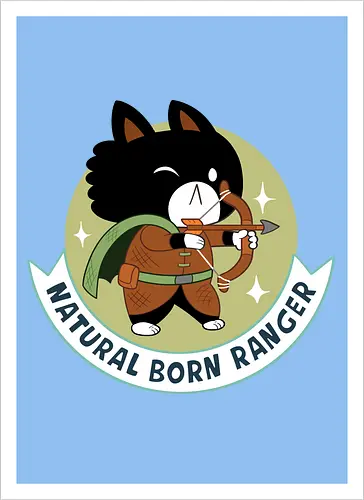 RPG Cats - Natural Born Ranger