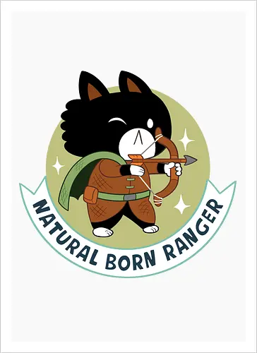 RPG Cats - Natural Born Ranger
