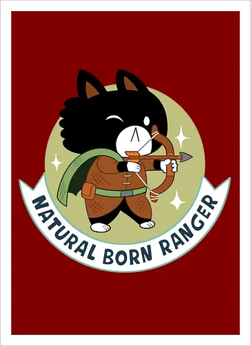 RPG Cats - Natural Born Ranger