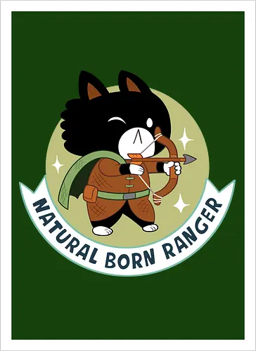 RPG Cats - Natural Born Ranger
