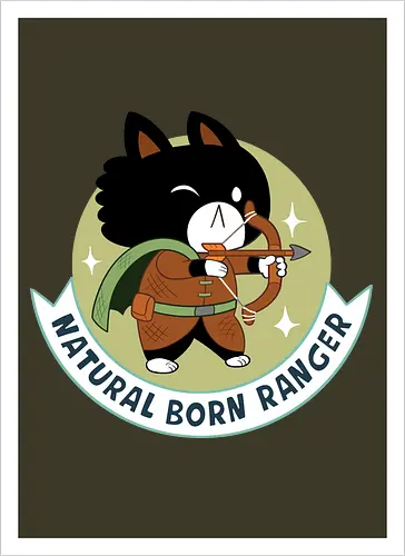 RPG Cats - Natural Born Ranger
