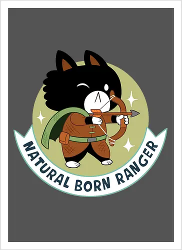 RPG Cats - Natural Born Ranger