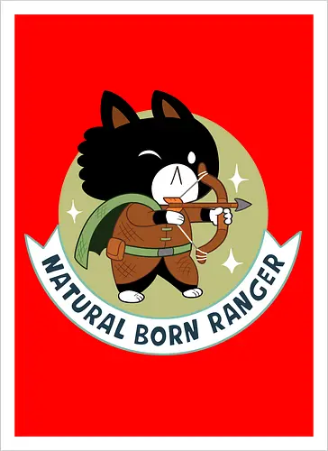 RPG Cats - Natural Born Ranger