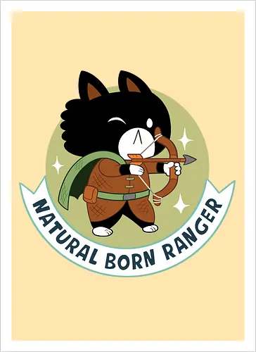 RPG Cats - Natural Born Ranger