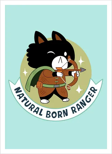 RPG Cats - Natural Born Ranger