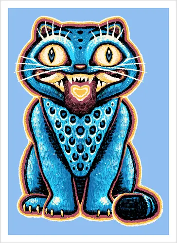 Embroidered Cat