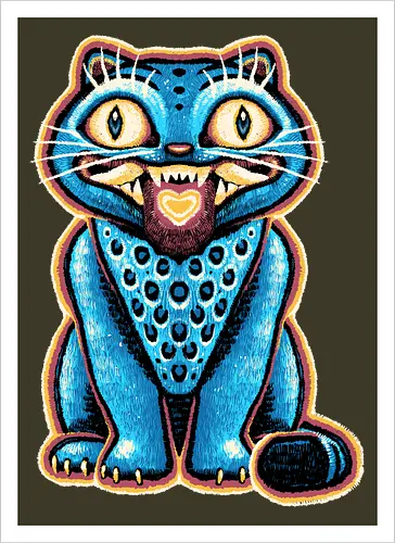 Embroidered Cat