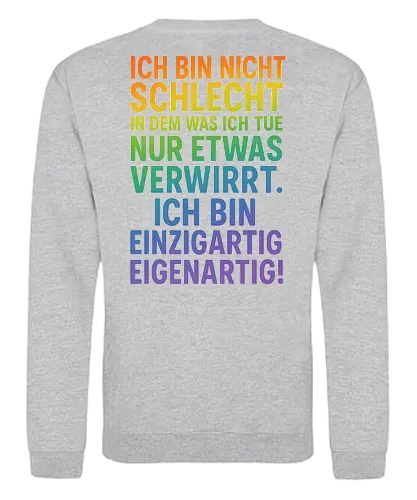 #SteffsMottoRainbow - Twitch, Streamer, Katze, Smilow, Motto - Sweatshirt