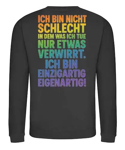 #SteffsMottoRainbow - Twitch, Streamer, Katze, Smilow, Motto - Sweatshirt