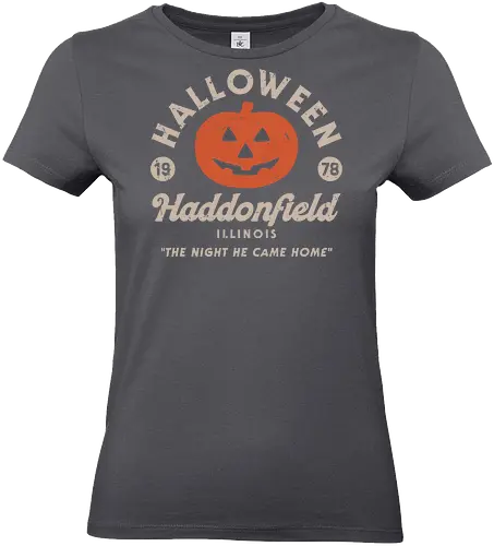 The Night He Came Home - michael myers, haddonfield, 1978, retro movie, horror movie, the night he came home, slasher movie - Standard T-Shirt (Women)