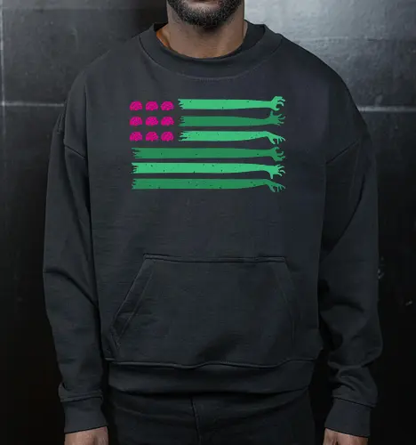 american zombie flag 