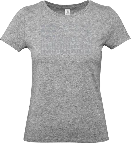 american adventure flag  - adventure, outdoor, hiking, camping, mountain, jungle, forest, flag, hobby - Standard T-Shirt (Women)