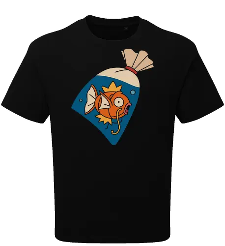Fish in a Bag Splash Pocket Anime Art