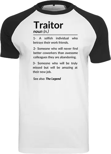 Lustiges Abschiedsgeschenk für Kollegen – Goodbye Traitor