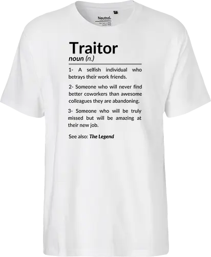 Lustiges Abschiedsgeschenk für Kollegen – Goodbye Traitor