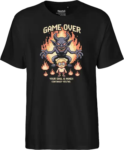 Pixel Demon Game Over
