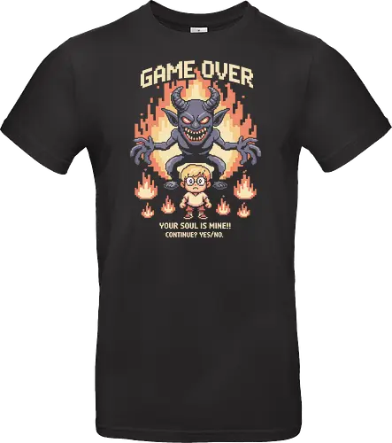 Pixel Demon Game Over