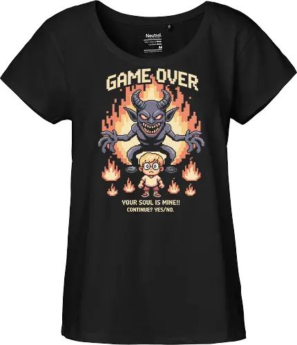 Pixel Demon Game Over