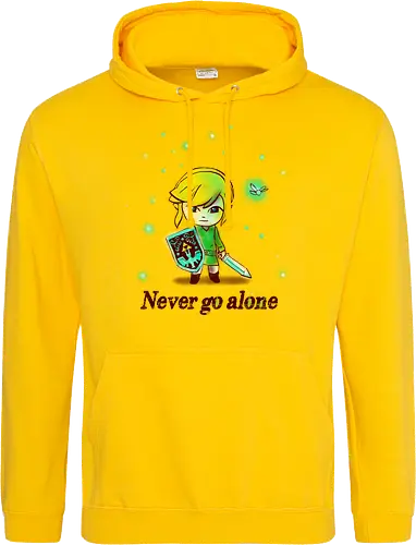 Never go alone