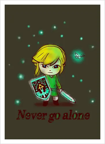 Never go alone