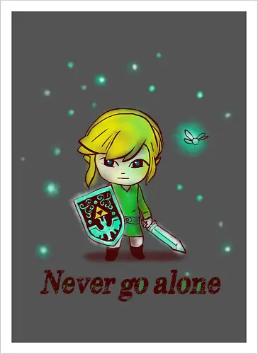 Never go alone