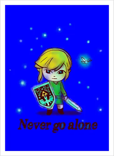 Never go alone