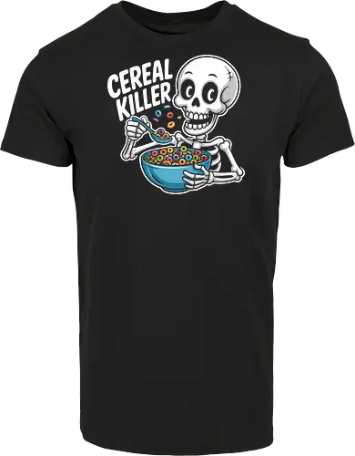 Cereal Killer Skeleton Funny