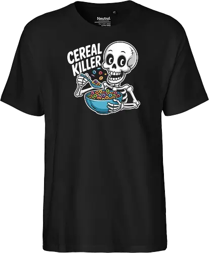 Cereal Killer Skeleton Funny