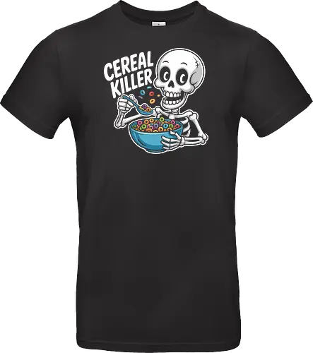 Cereal Killer Skeleton Funny