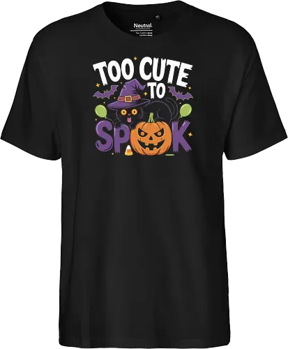 Too Cute To Spook Halloween Cat