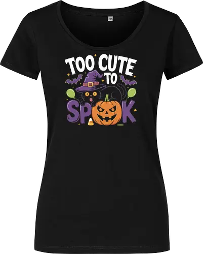 Too Cute To Spook Halloween Cat