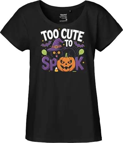 Too Cute To Spook Halloween Cat