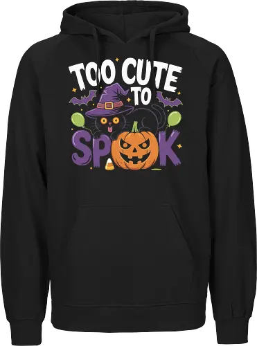 Too Cute To Spook Halloween Cat