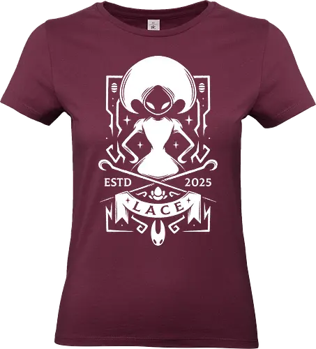 Lace - pharloom, Bug Knight, hollow knight silksong, hollowknight, hornet, lace, the knight, gaming, video games, videogames, indie game, metroidvania, gamer t-shirt - Standard T-Shirt (Women)