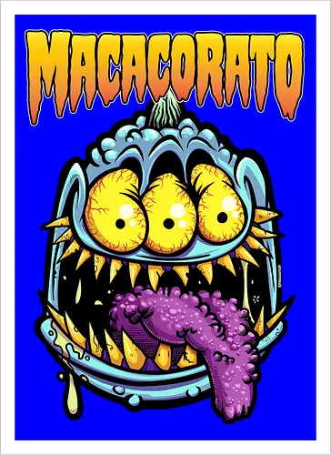 MACACORATO - Dreifach-Observer - Underground Monster Kunst