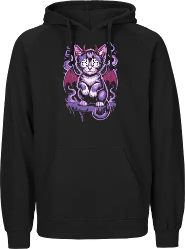 Demon Cat with Wings Gothic
