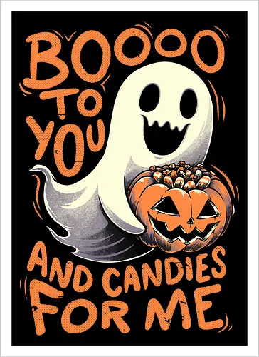 Halloween Ghost Candies 