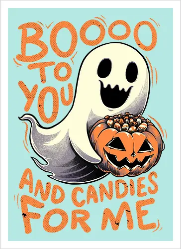 Halloween Ghost Candies 