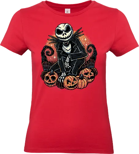 Night of the Pumpkin King - Movie, film, horror, Halloween, fantasy, pumpkin, animated, animation - Standard T-Shirt (Women)