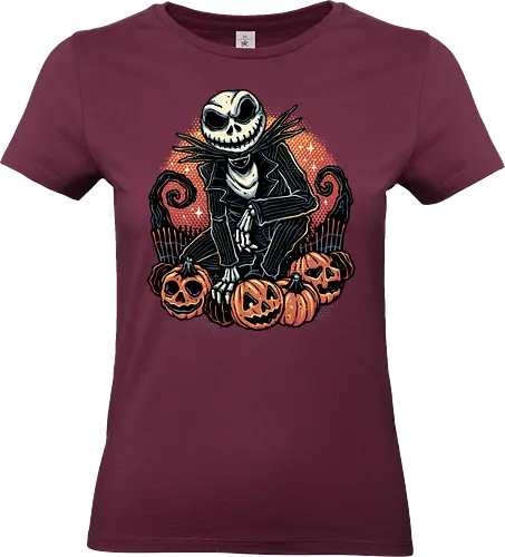 Night of the Pumpkin King - Movie, film, horror, Halloween, fantasy, pumpkin, animated, animation - Standard T-Shirt (Women)