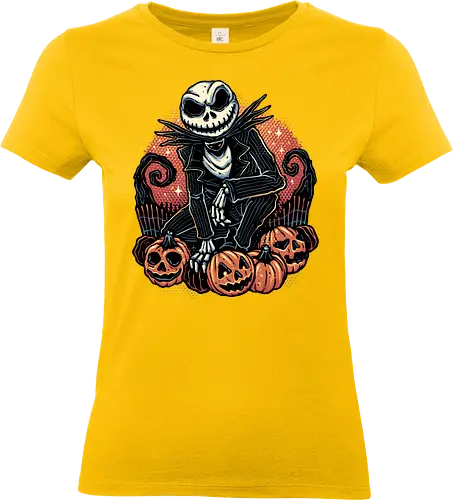 Night of the Pumpkin King - Movie, film, horror, Halloween, fantasy, pumpkin, animated, animation - Standard T-Shirt (Women)