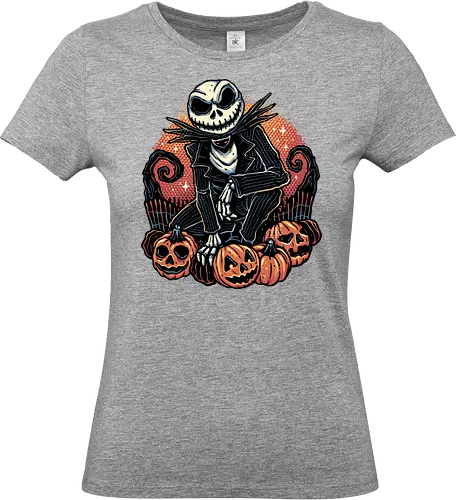 Night of the Pumpkin King - Movie, film, horror, Halloween, fantasy, pumpkin, animated, animation - Standard T-Shirt (Women)
