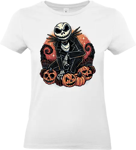 Night of the Pumpkin King - Movie, film, horror, Halloween, fantasy, pumpkin, animated, animation - Standard T-Shirt (Women)