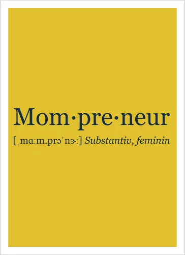 Mompreneur blau