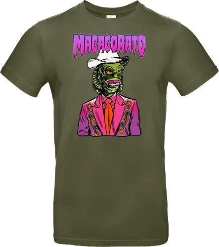 MACACORATO - Der Abgrund-Sheriff - Monster Country Lowbrow Kunst