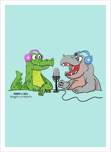 Mummies & Magic - Hippo und Kroko (Rücken)