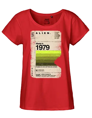 Alien Blank Tape 1979 - lv 426, alien, ripley, weyland, 1979, alien 1979, vhs tape, sci fi, science fiction, xenomorph, dallas - Fairtrade Girl Shirt