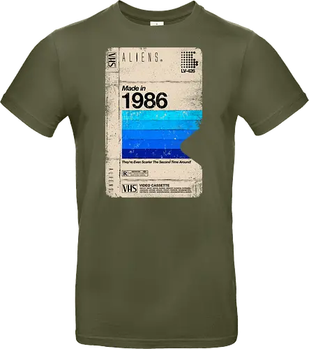 Aliens Blank Tape 1986