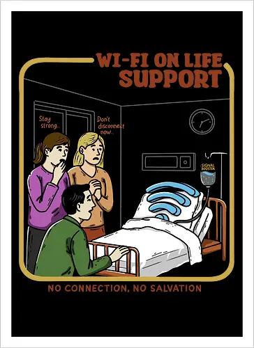 Wi-Fi On Life Support